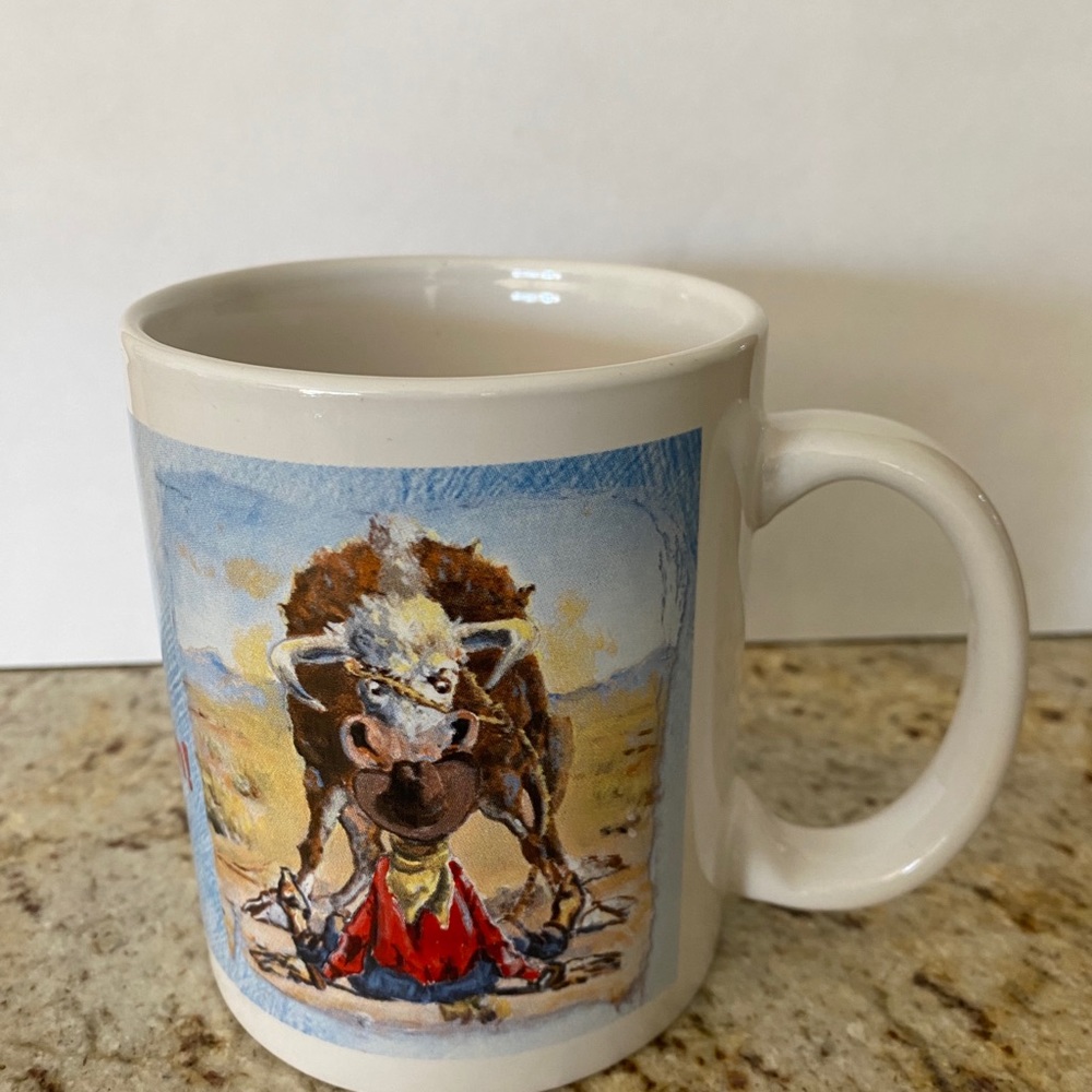 “ Let the Bull Get You Down!” Leanin’ Tree Mug.